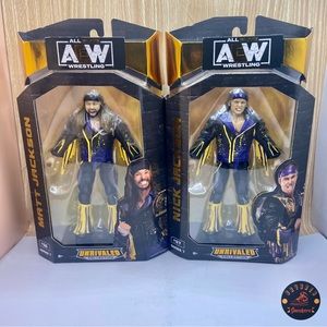 AEW Series 7 Young Bucks Acion Figures 2 Set